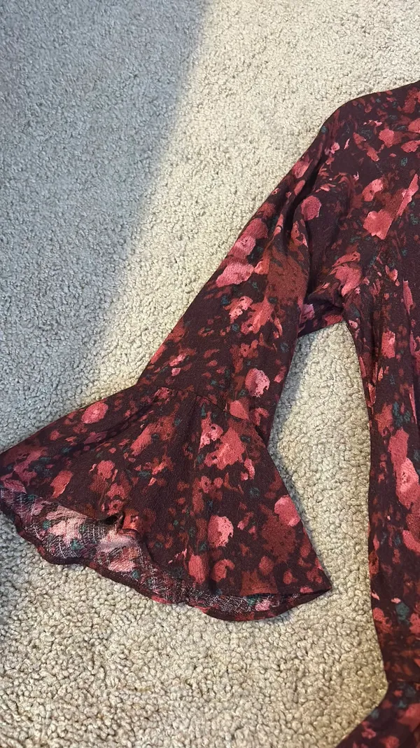 Free People Floral Romper - Image 5