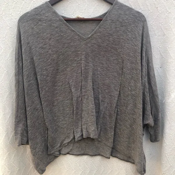 Helmut‎ Lang Cropped Distressed Shirt - Image 2