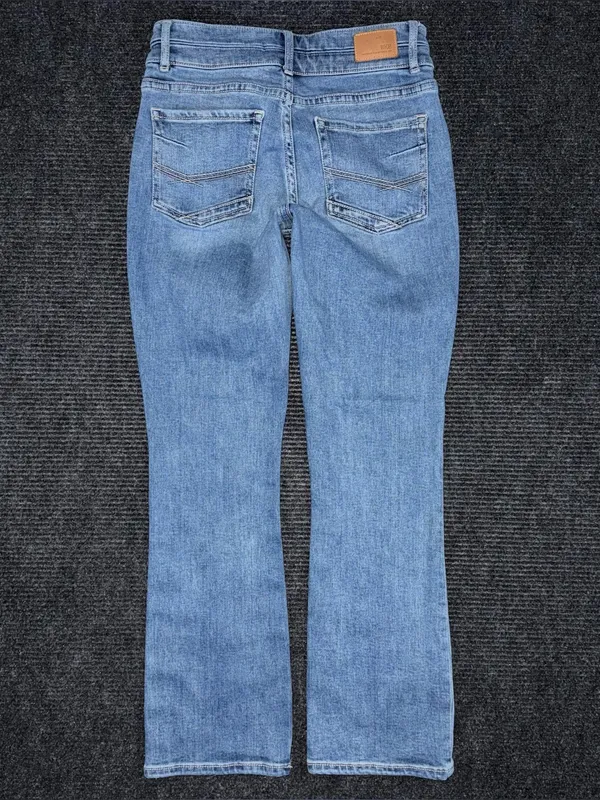 Buckle BKE Gabby Curvy High Rise Tailored Bootcut Stretch Jeans 28x31.5 ABK591R - Image 3