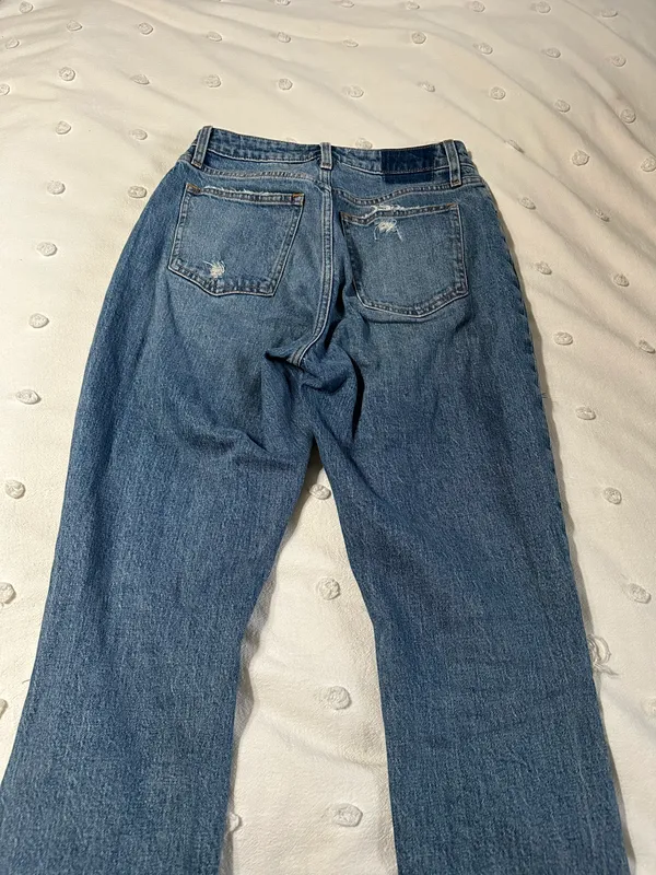 Abercrombie Curve Love Mom High Rise Jeans - Image 6
