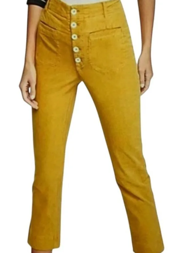 Free People 0 If you love something button fly high rise pant P 3679 - Image 2