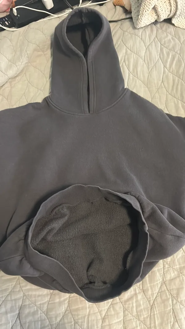 Edikted Bow Sweatshirt Grey - Image 2