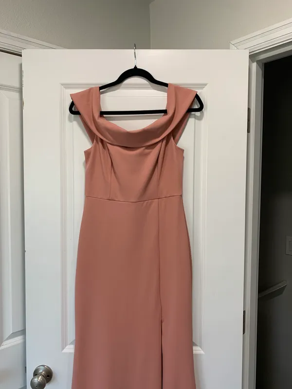 Lulus New Mauve Pink Off-the-Shoulder Maxi Dress - Image 6