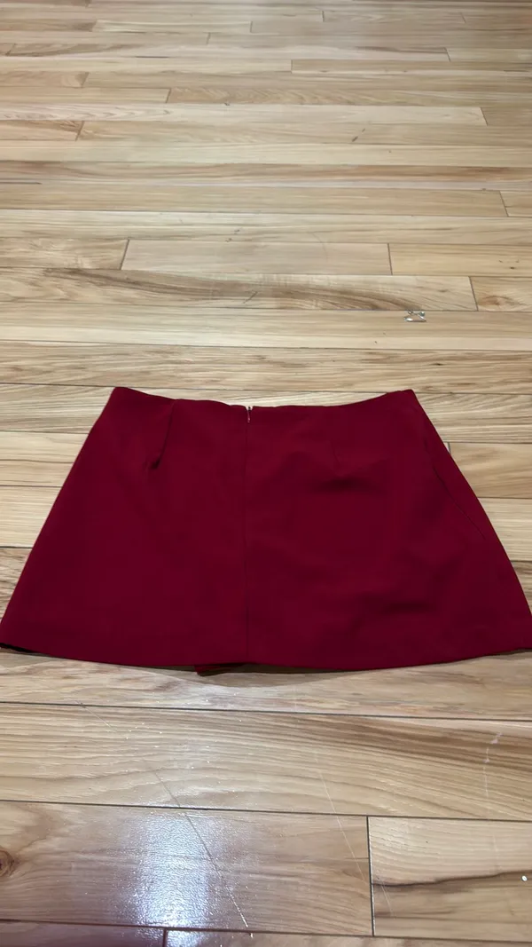 Olivaceous Maroon Skirt  - Image 4