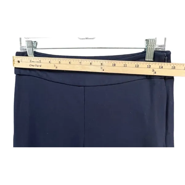 Cabi‎ Pants Womens 6 Navy Blue 9 to 5 Bootcut Trousers Pockets Stretch #5312 - Image 5