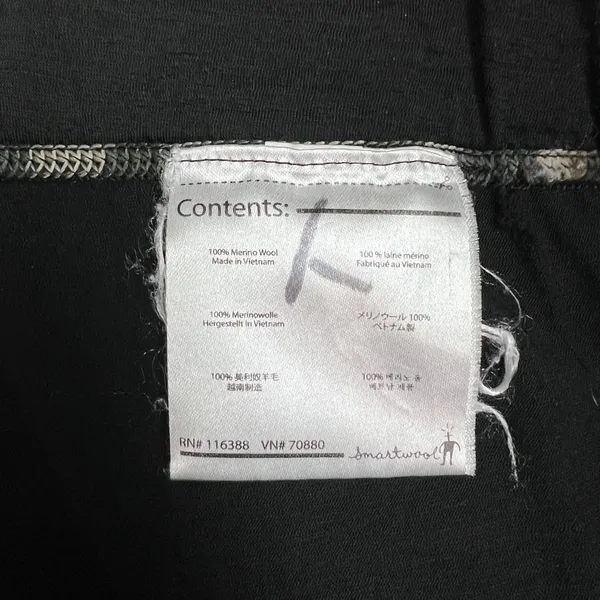 SmartWool Merino 150 Base Layer Bottoms Womens Small Black Hiking Ski Leggings S - Image 10
