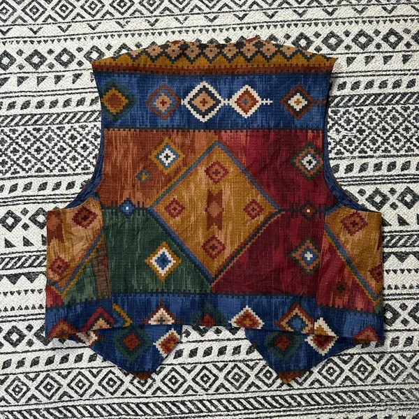 Vintage wraps Vest Multiple Size M - Image 2