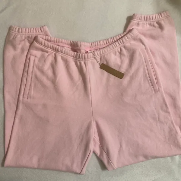 SKIMS Cotton Fleece Joggers M - Image 4