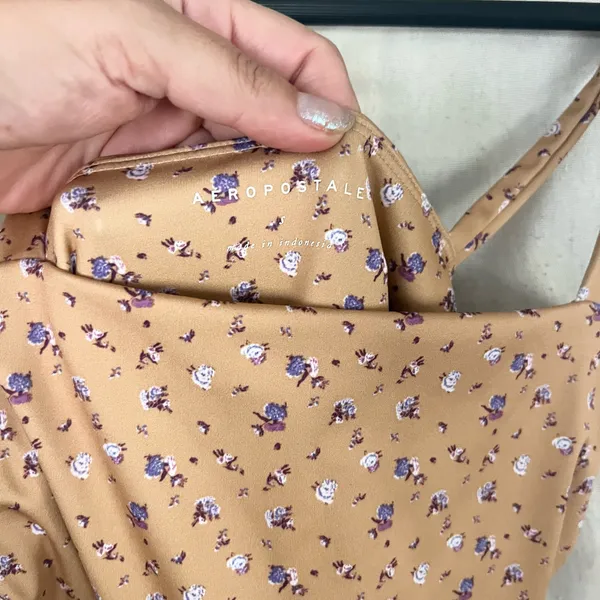 Aeropostale Floral Flex Square-Neck Tennis Dress Size Small - Image 7