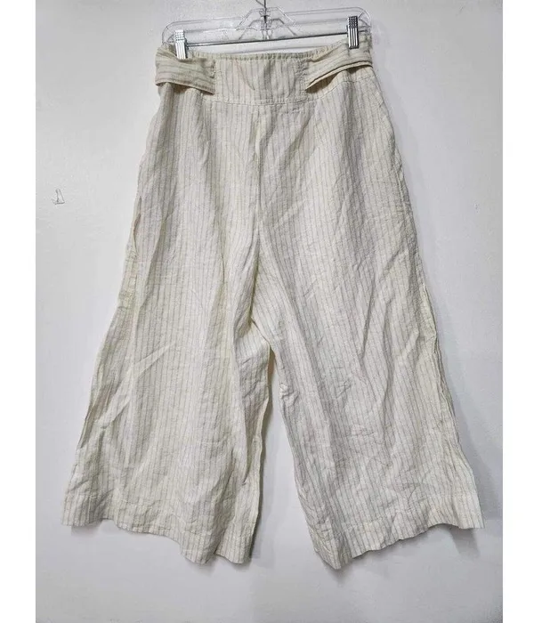 NWT Anthropologie Palm Beach Belted Pants Size 8. A42 - Image 10