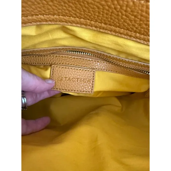 Tactica Elegant Protection Concealed Carry Satchel Butterscotch NWOT - Image 6
