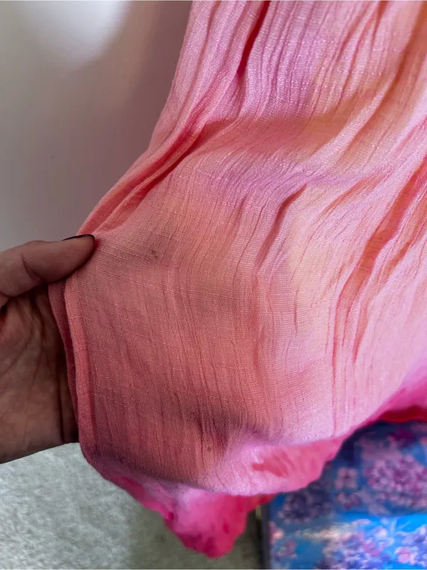 Maurice’s Ombré Yellow to Pink Sleeveless Gauzy Maxi Dress Size XL - Image 3