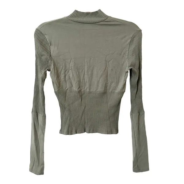 ONLY HEARTS Corset Tee in‎ Olive Sz S - Image 3