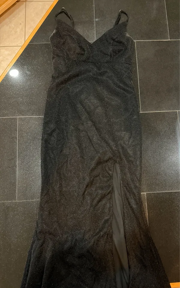 Prom Dress Black Size 2 - Image 2