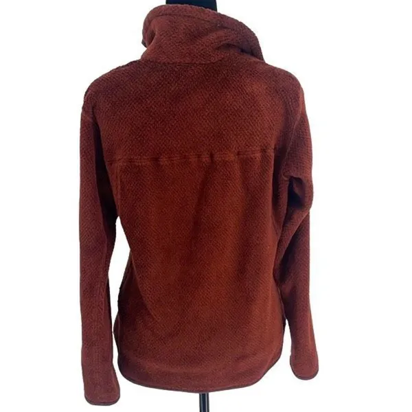 Patagonia Womens Polartec Re-Tool Snap-T Fleece Pullover Sweatshirt‎ Rusted Iron - Image 5
