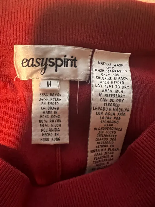 Burgundy Red Sweater Pants - Image 3
