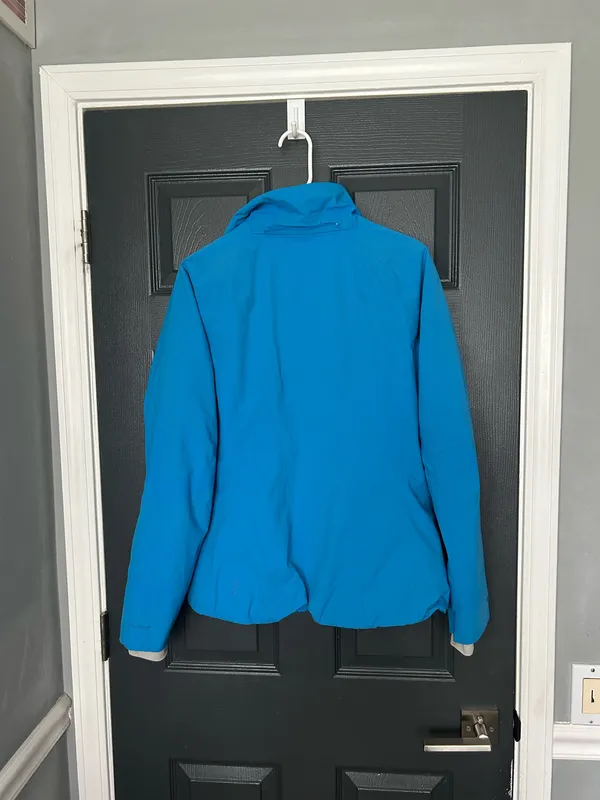 The North Face Women's Blue Hyvent Jacket - Image 5