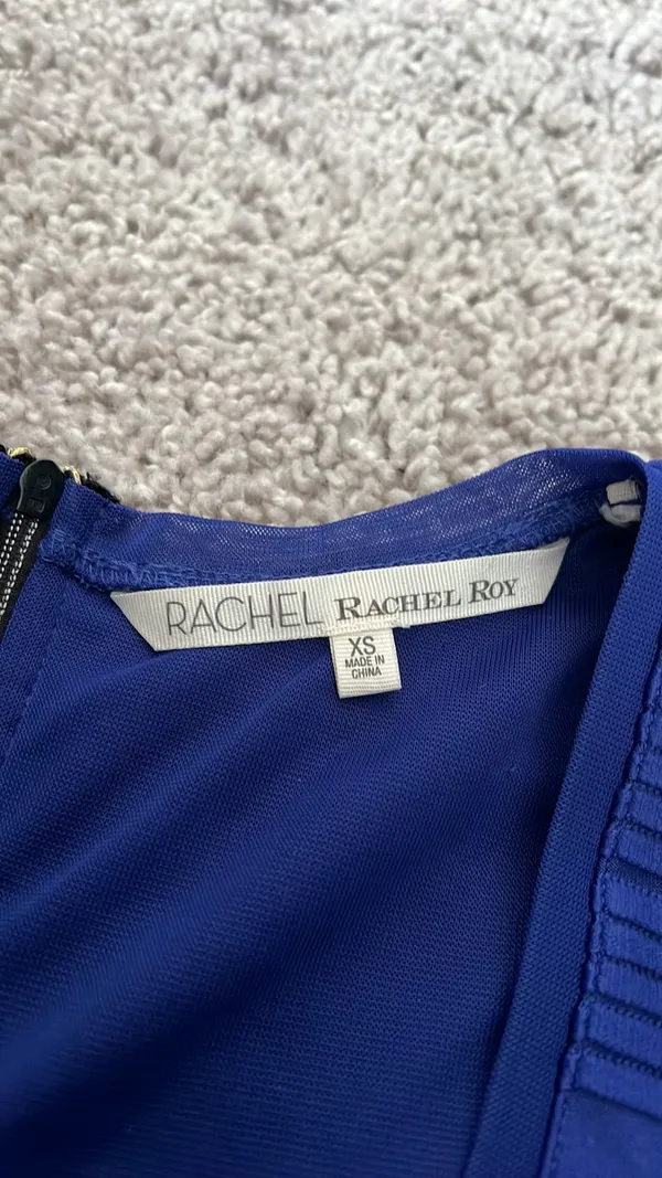 Rachel Roy Blue Pencil Dress - Image 3