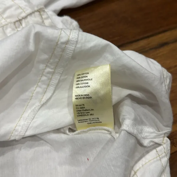 NWOT WE THE FREE Happy Hour Oversize Poplin Button-Up Shirt - Image 7