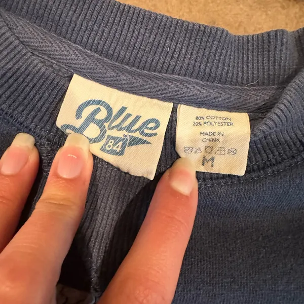Mackinac Sweatshirt Blue Size M - Image 3