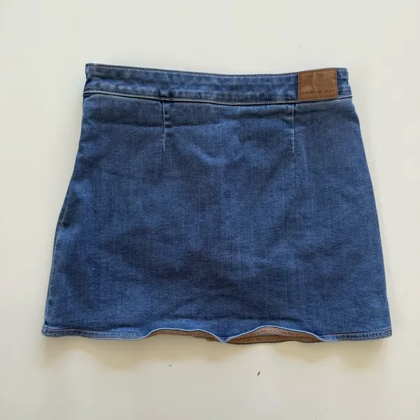 American Eagle Denim Mini Skirt size 2 - Image 4