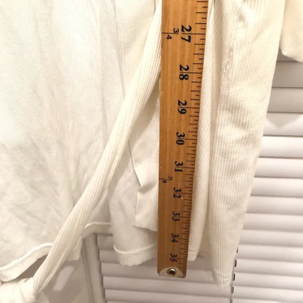 Skims Soft Lounge Wrap Robe Marble(white) Long Sleeve Size Medium Cozy - Image 12