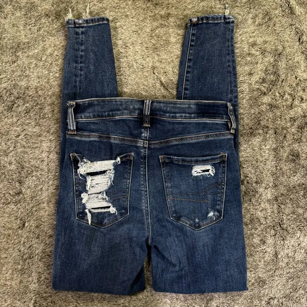 American Eagle High Rise Jeggings Sz 2 - Image 5