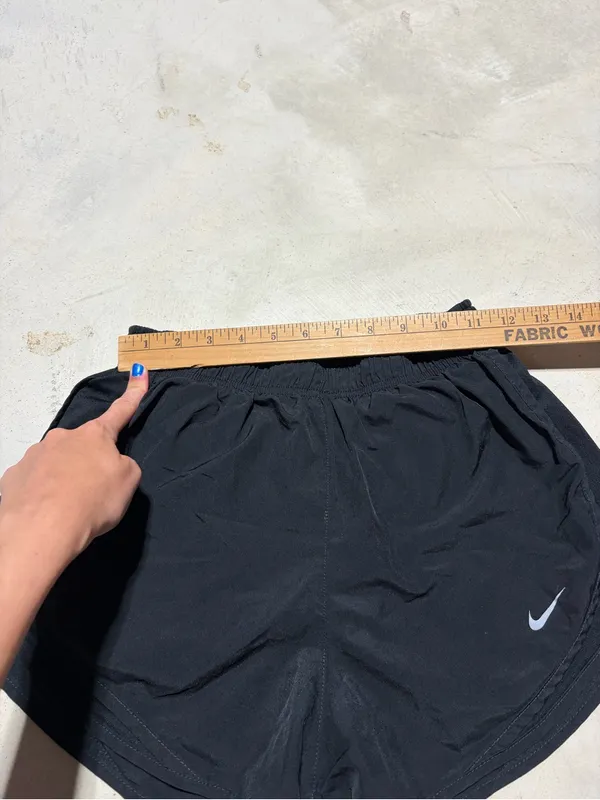 Nike Black Women's Running Shorts small - Image 6