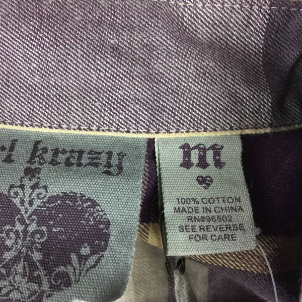 BNWT! •Girl Krazy• Plaid Top - Image 6