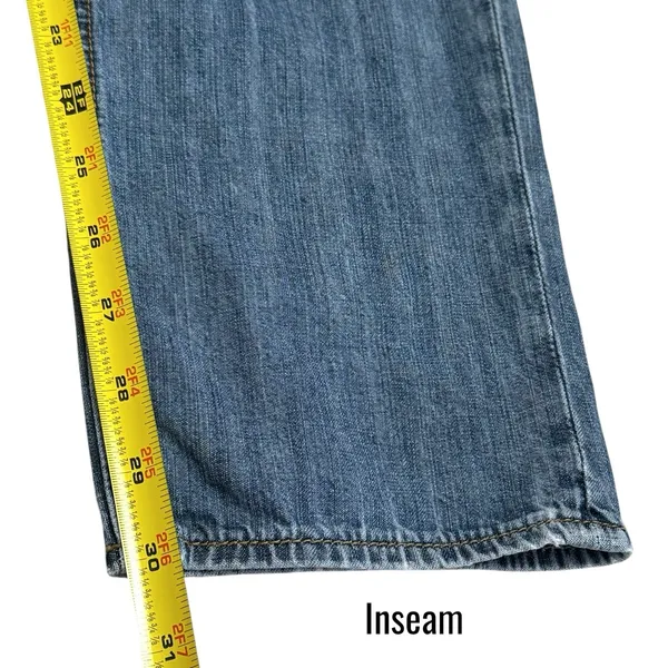 Driftwood‎ Blue Denim Jumpsuit 100% Cotton One-Piece Coveralls Garden Comfort M - Image 11