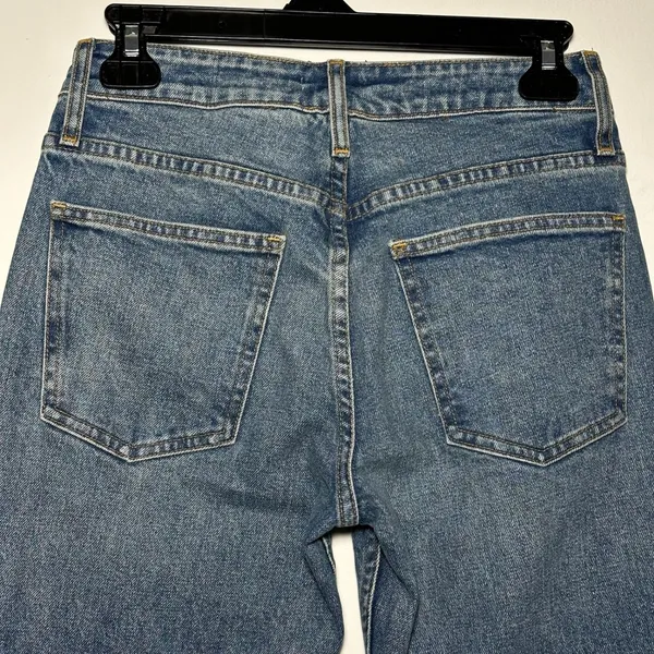 A.L.C. Womens Size 24 Denim Flare Jeans Medium Wash‎ - Image 9