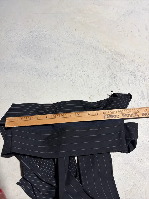 Zara NWT pinstripe crop top XS MSRP$40 - Image 7