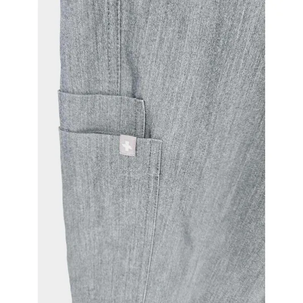 FIGS Cade Cargo Scrub Pants Straight Leg Graphite Gray Women's Small Pants - Image 6
