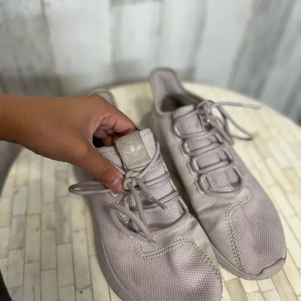 Adidas Tubular Shadow Purple Mauve Sneakers Kids Size 5 Womens 6.5 - Image 5