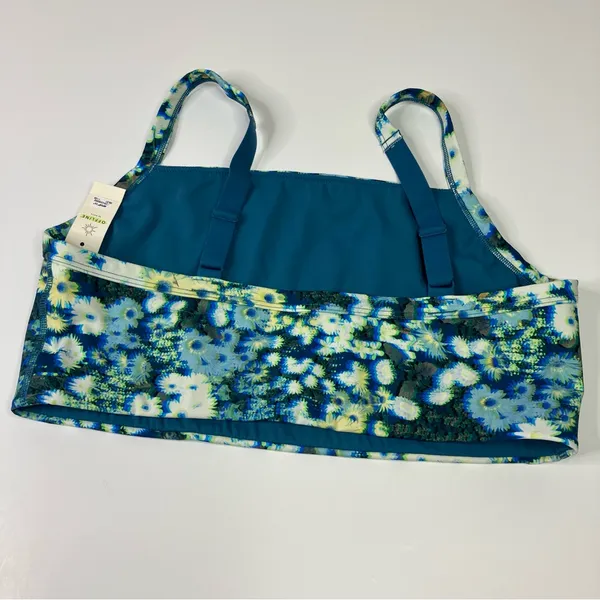 Offline by Aerie | 3D Floral Goals Stretch Medium Support Bikini Top NWT Size L - Image 2