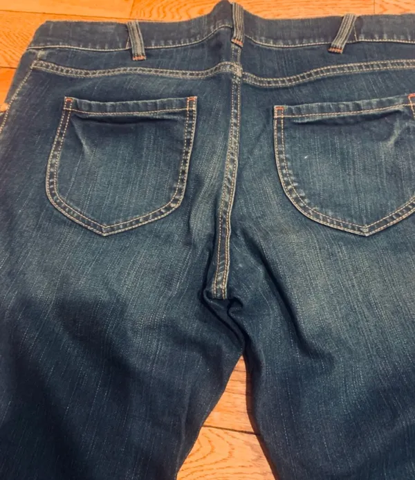 Liz Lange Dark Wash Maternity Bootcut Jeans (Size 6 - Image 12