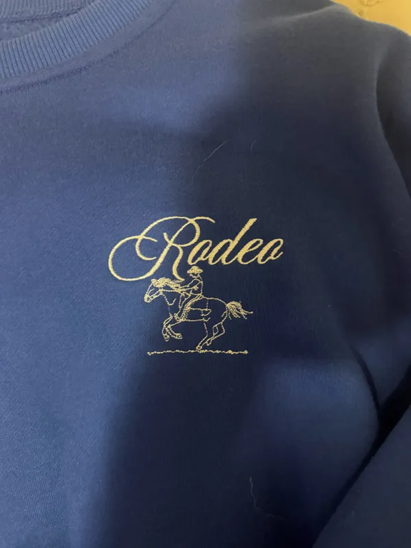 blue crewneck Size L - Image 3