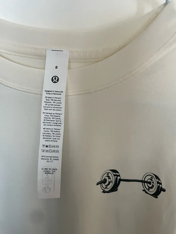 Lululemon Barbell Baddie Long Sleeve  - Image 3