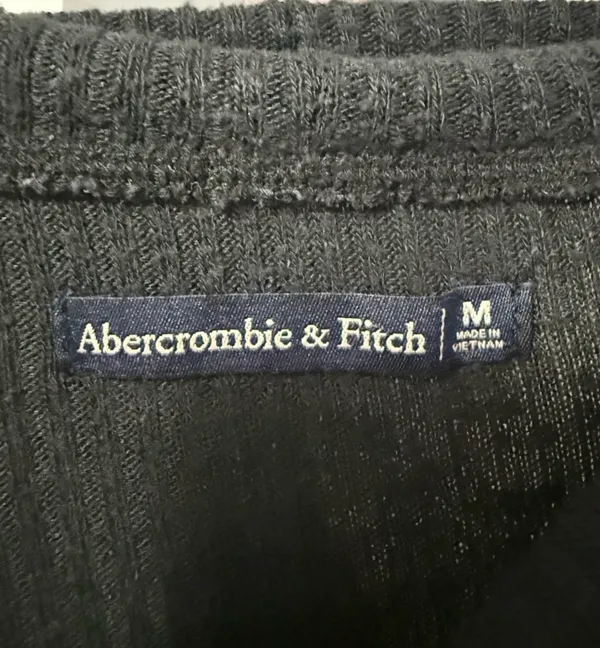Abercrombie Black Turtleneck Sweater - Image 2