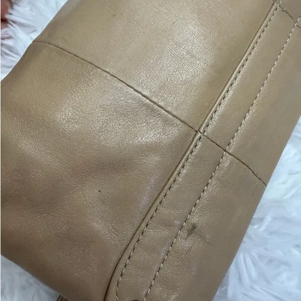 COACH y2k Tan Kristin Mini Purse Wristlet - Image 5