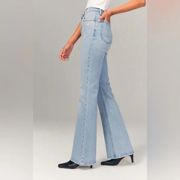 Abercrombie & Fitch 70’s vintage flare ultra high rise - Image 2