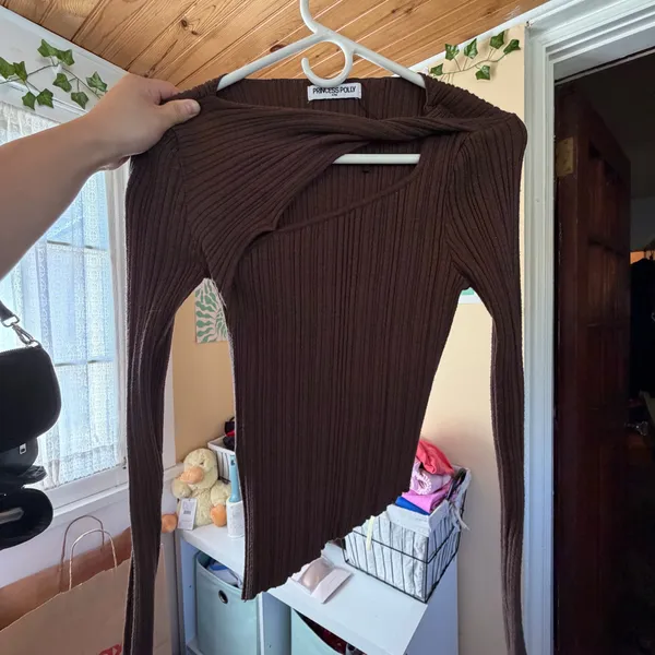 Princess Polly Asymmetric Sweater - Image 4