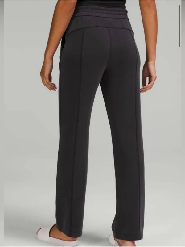 Lululemon black Softstreme high rise straight leg athletic pants - Image 2