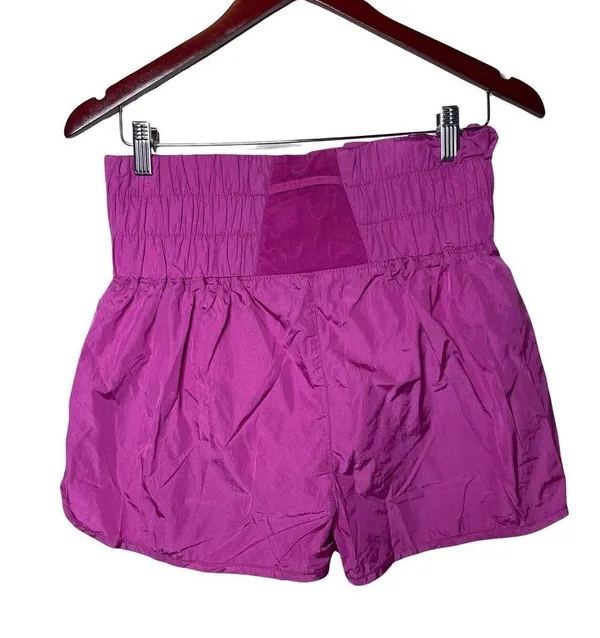 Free People The Way Home Shorts in Foglove magenta sz L - Image 3