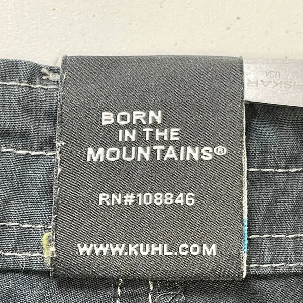 KUHL Womens Cargo Pants Size 8 Regular Gray Stretch Straight Leg Hiking Outdoor - Image 9