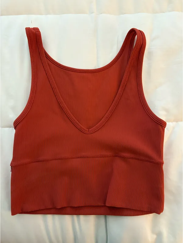 Lululemon Power Pivot Tank Ribbed - Image 3