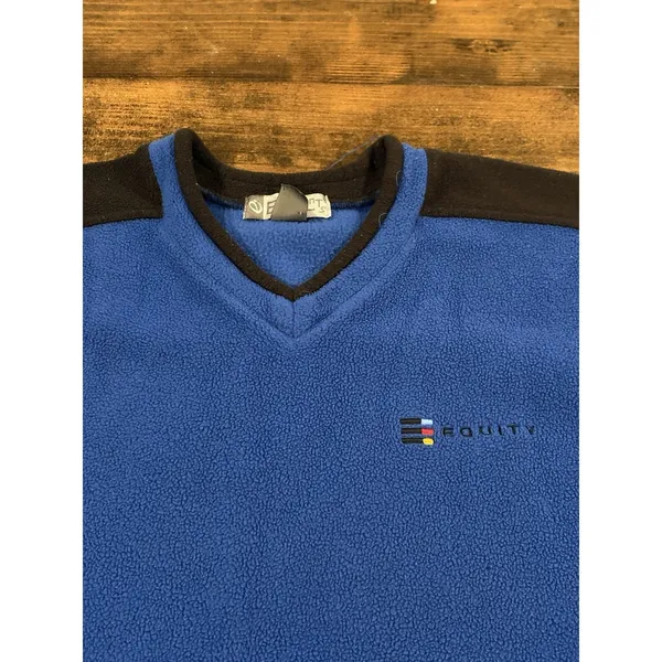 Elements Sweatshirt Crewneck Grandpa Sweater Blue Black Retro Men’s Size XXL - Image 2