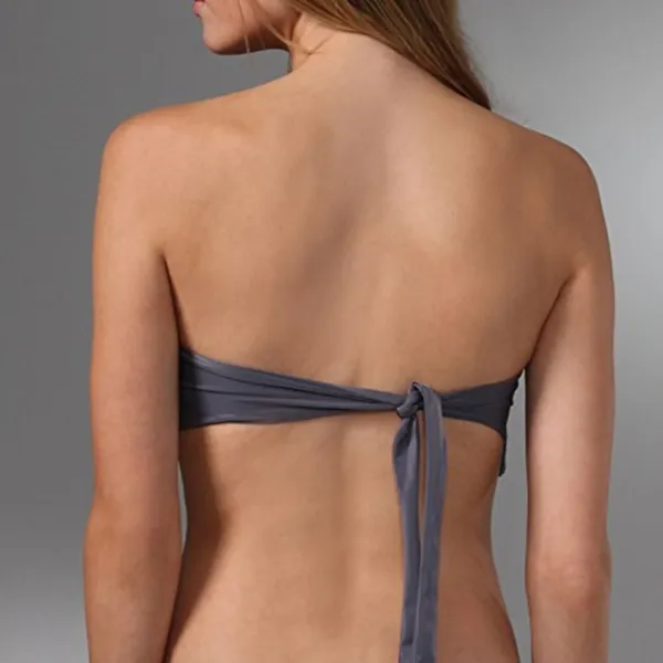 L Space Dolly Fringe Bandeau Bikini Top - Image 2