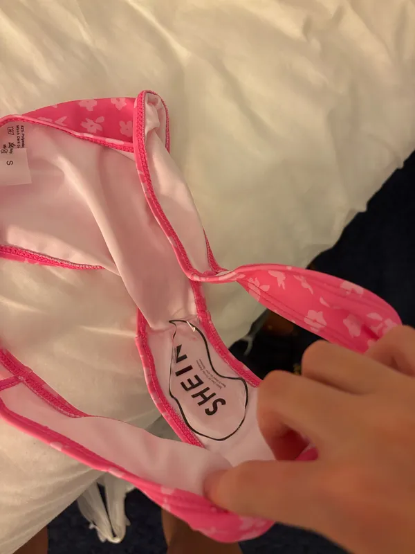 Shein Pink Bikini Set - Image 3