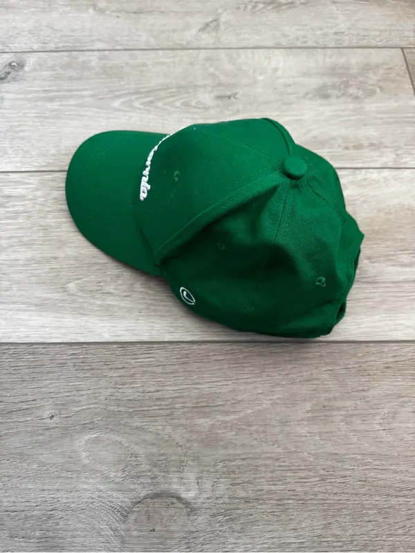 SHEIN Kids Dark Green Baseball Cap with White "California" Embroidery - Image 2